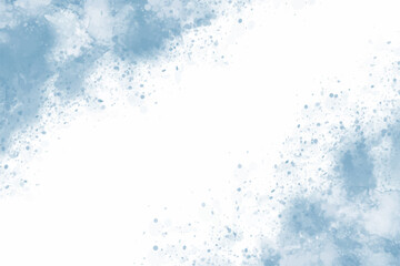 Abstract splashed watercolor textured background