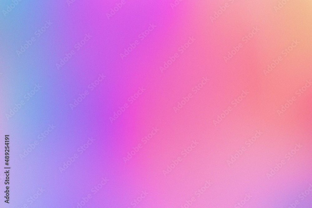 Poster abstract pastel holographic blurred grainy gradient background texture. colorful digital grain soft 