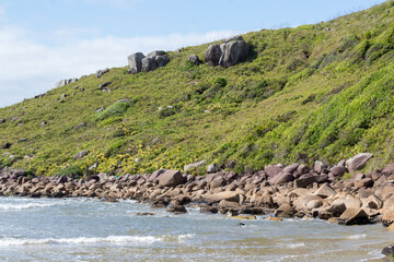 beach and waterfalls and natures witch rivers