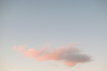 Naklejka na ściany i meble Cloud with Vanilla Sky