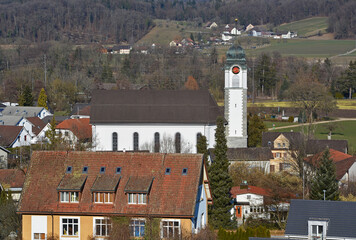 Pfarrkirche St. Wendelin, Tägerig, Kanton Aargau