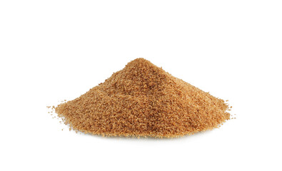 Ground chicory, isolated on a white background