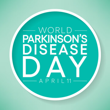 World Parkinson's Disease day is observed every year on April 11, it is a brain disorder that leads to shaking, stiffness, and difficulty with walking, balance, and coordination. Vector illustration