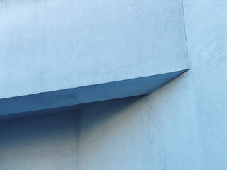 white paper on blue background