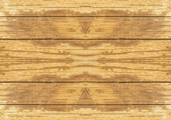 Old wooden background or texture with a stain in the center