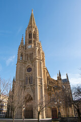 Fototapeta premium La cathédrale du Buen Pastor - San Sebastian (Donostia) - Espagne