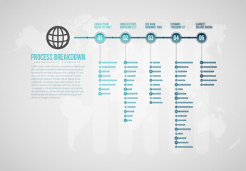 Process Breakdown Infographic