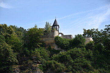 old castle in the mountains