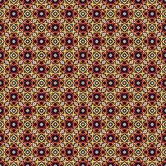 Multi color seamless pattern texture and template. Multicolored. Colorful ornamental graphic design. Colored mosaic ornaments. Vector illustration. EPS10.