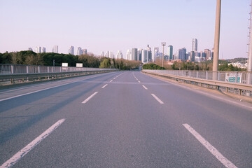 Empty City  Streets, parks and places covid times of istanbul 2020