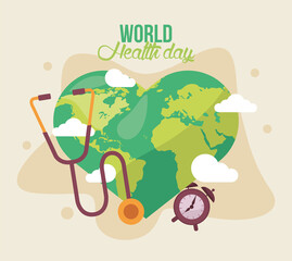world health day card