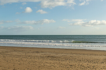 Copper Coast, landskape, cliffs, Bunmahon Beach In Waterford, ireland