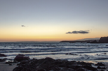 Copper Coast, landskape, cliffs, sunsets, Beach In Waterford, ireland,