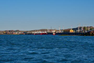 Coastal seascape, Santa Cruz Province,Patagonia, Argentina