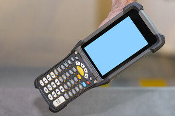 Handheld Computer Scanner © markobe