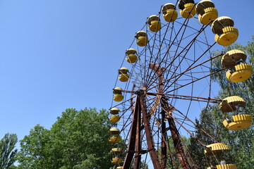 Pripyat Ferris Wheel, Chernobyl, Ukraine
