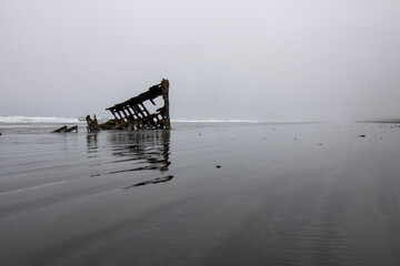 a boat on the beach