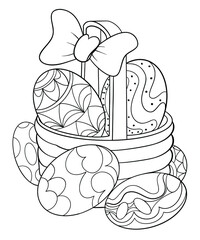 Easter Coloring Page