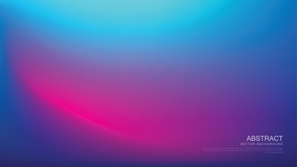 Abstract bg gradient mesh vector background template bright colors blue pink purple editable © The MIU