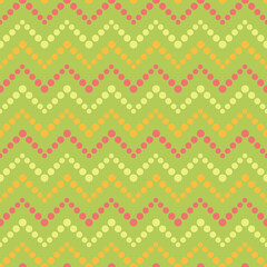 Zigzag seamless vector pattern - 489288533