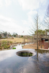 Waterfall water hole at Cascades Park