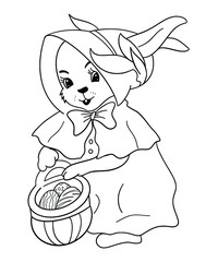 Easter Coloring Page 