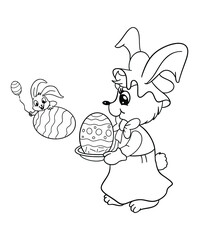 Easter Coloring Page 