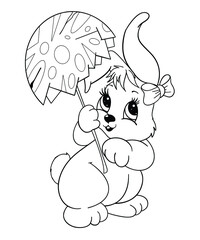 Easter Coloring Page 