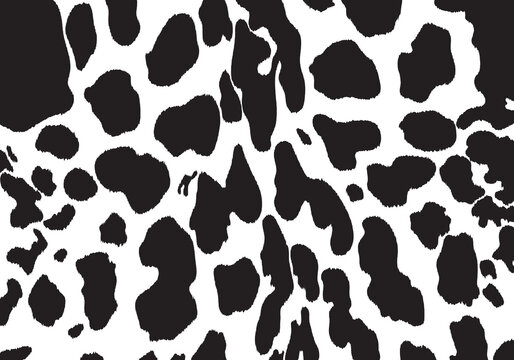 Vector black cheetah print pattern animal Seamless. Cheetah skin abstract for printing, pattern, cutting, stickers, wallpaper, background, web and cover.