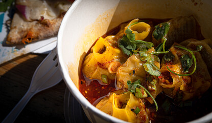 Spicy Szechuan Dumplings