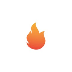 Fire flame Logo Template vector icon Oil, gas and energy logo