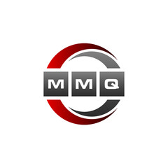 Fototapeta premium MMQ Letter Initial Logo Design Template Vector Illustration