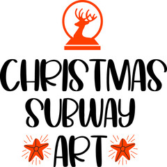 Christmas T-shirt and SVG Design 