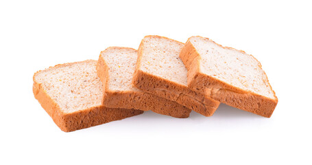 bread isolated on a white background