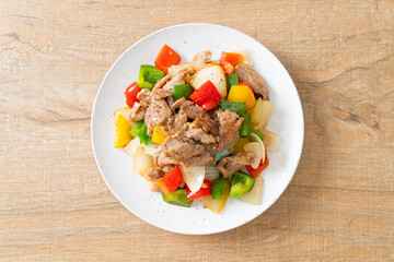 Stir Fried Pork with Black Pepper