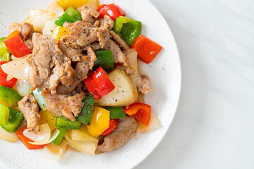 Stir Fried Pork with Black Pepper