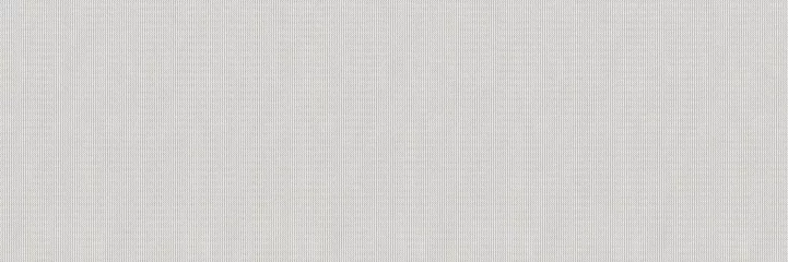 Fotobehang Natural French gray linen texture border background. Ecru flax fibre seamless edge pattern. Organic yarn close up woven fabric ribbon trim banner. Rustic farmhouse cloth canvas edging © Limolida Studio