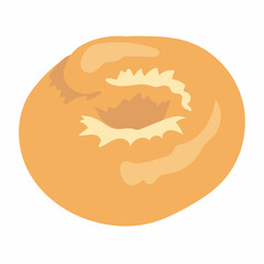 1個のプレーンベーグル