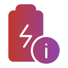 info gradient icon