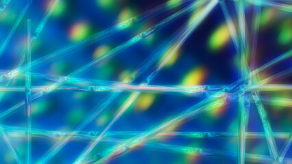 Abstract glowing multi-colored fantasy background.