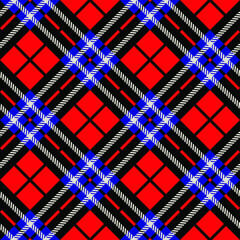 Grey and Black Lumberjack tartan check Plaid Seamless surface Pattern diagonal diamond for textiles and backgrounds.