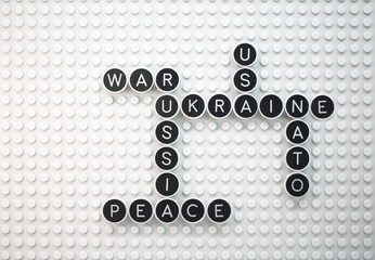 crossword game on Europe, Russia-Ukrainian invasion