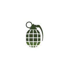 Grenade icon illustration design template vector