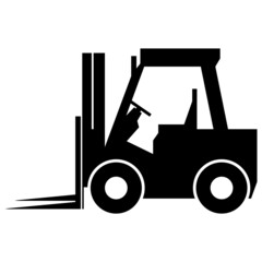 Forklift truck sign,Hazard warning forklift