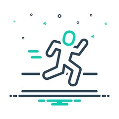 Mix icon for runner