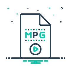 Mix icon for mpg