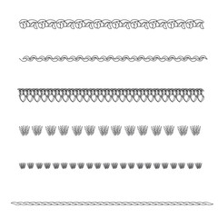 Collection of pattern brushes