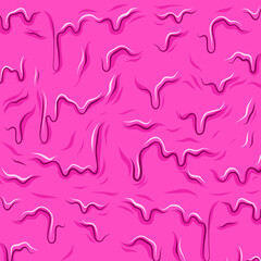 Melted pink background. Pink Grime