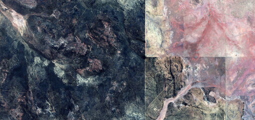 dystopian landscapes, abstract photography of the deserts of Africa from the air. aerial view of desert landscapes, Genre: Abstract Naturalism, from the abstract to the figurative