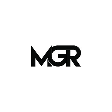 mgr letter original monogram logo design